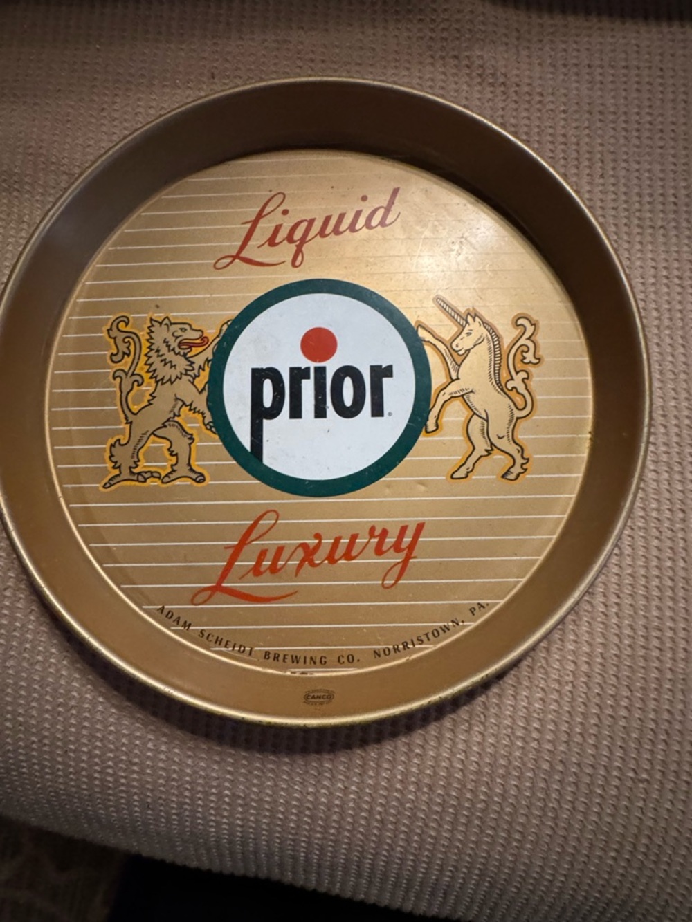 Liquid Luxury Decorative Serving Tray - Gold